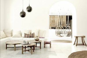 Greek Islands, Resort, Boutique Hotel, Greece, White Interiors, Holiday, Interior Decoration, Stone, Neutral, Timber,
