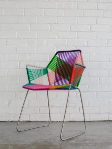 Chat in a Chair, Arent&Pyke, interior design, Tropicalia chair, Patricia Urquiola, Hub, Moroso, colour, Lover,