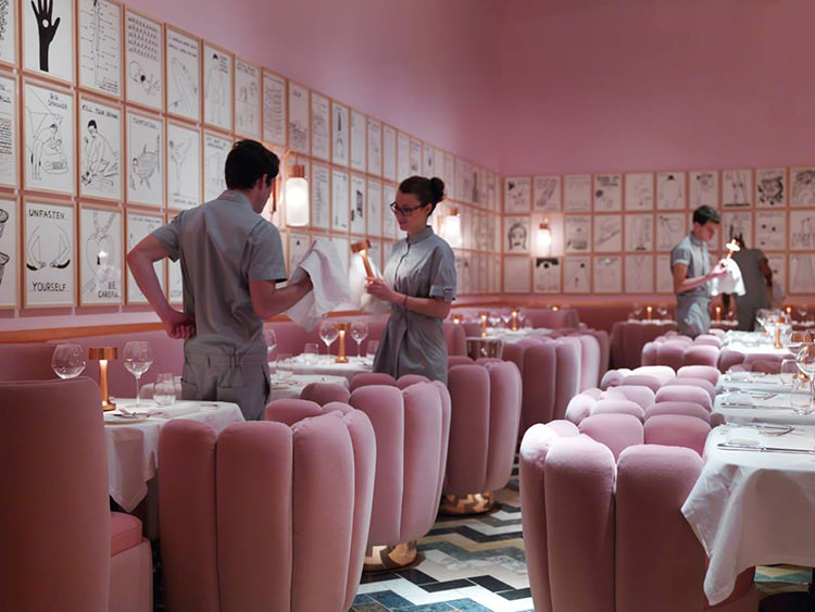 In/Out- OUT/ABOUT: India Mahdavi and David Shrigley at Sketch